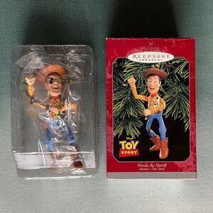 Hallmark Vintage 1998 Woody The Sheriff Ornament